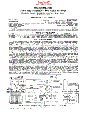 StrombergCarlson-160-rec-sm 维修电路原理图.pdf