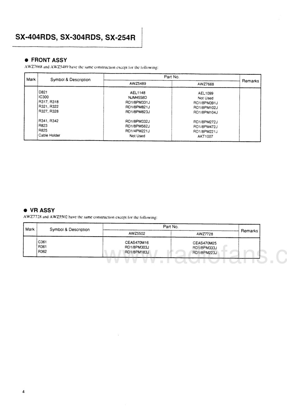 Pioneer-SX404RDS-rec-sm 维修电路原理图.pdf_第3页