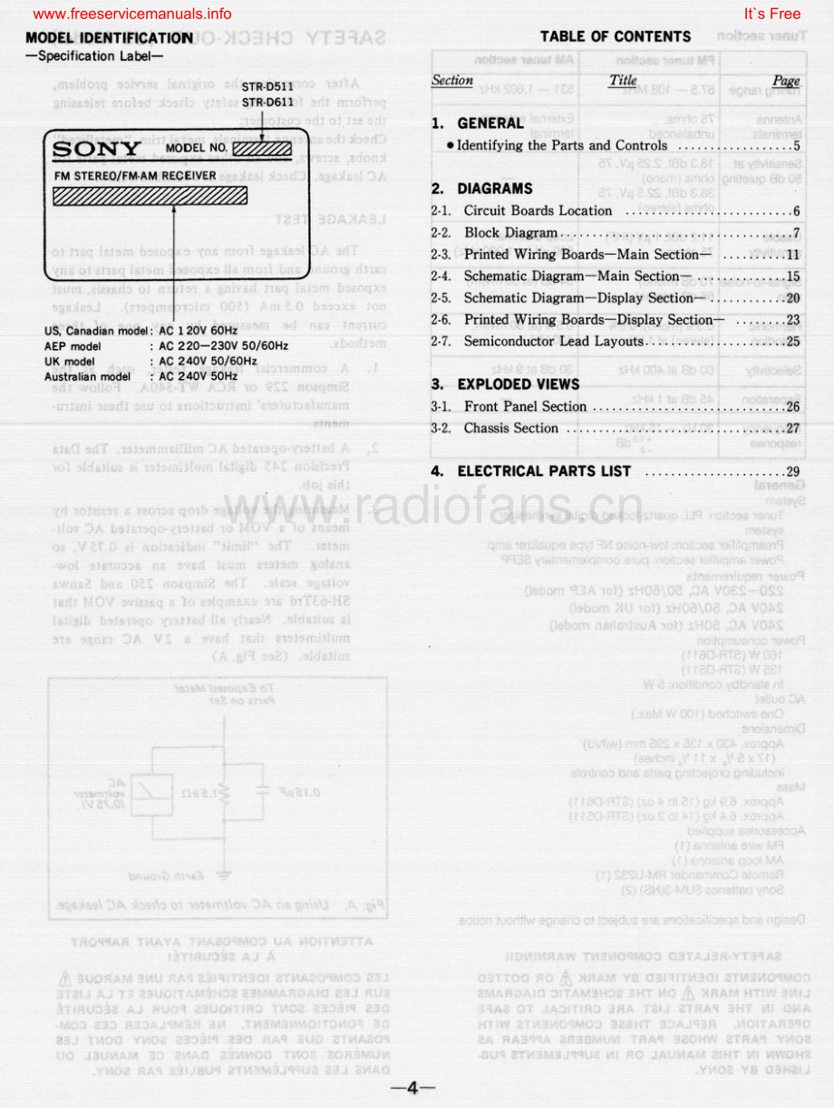 Sony-STRD511-rec-sm 维修电路原理图.pdf_第3页