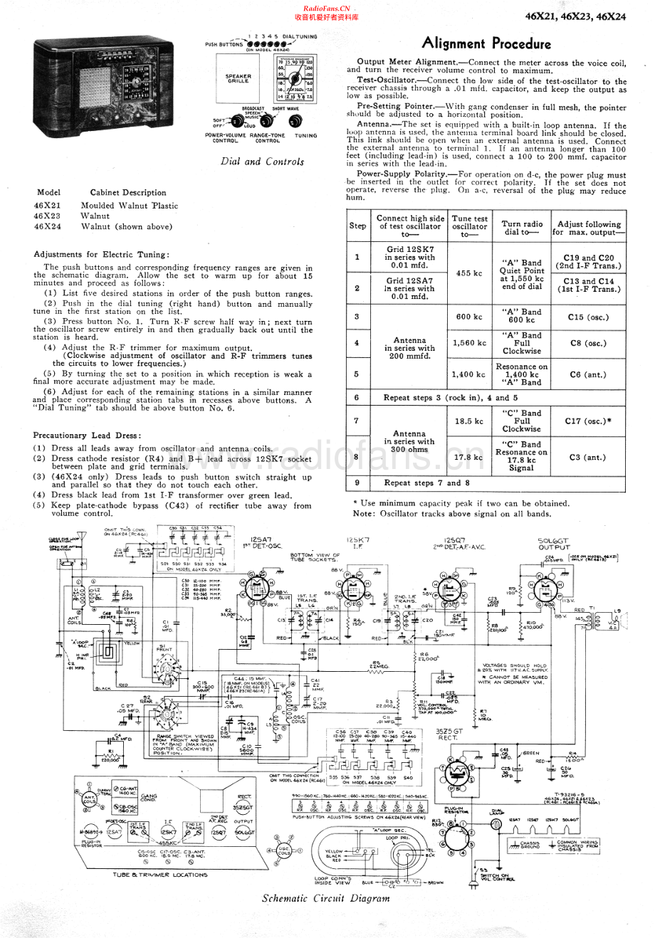 RCA-46X23-rec-sm 维修电路原理图.pdf_第2页