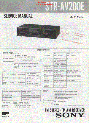 Sony-STRAV200E-rec-sm 维修电路原理图.pdf