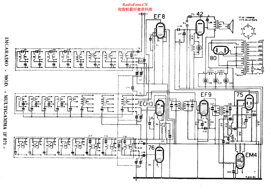 Imcaradio-IF871-rec-sch 维修电路原理图.pdf_第1页