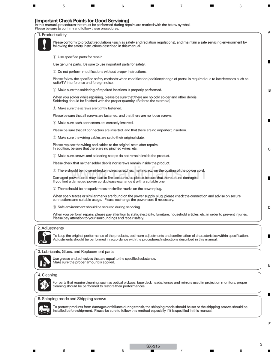 Pioneer-SX315-rec-sm 维修电路原理图.pdf_第3页