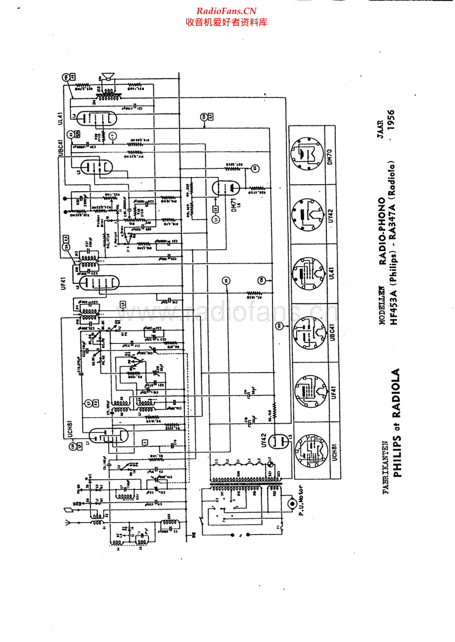 Philips-HF453A-rec-sch 维修电路原理图.pdf_第1页