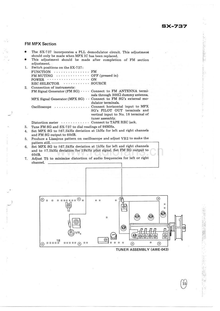 Pioneer-SX737-rec-sm 维修电路原理图.pdf_第3页