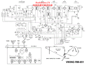 Viking-RM651-rec-sch 维修电路原理图.pdf
