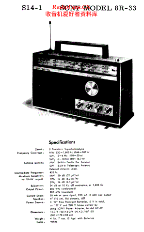 Sony-8R33-rec-sm 维修电路原理图.pdf