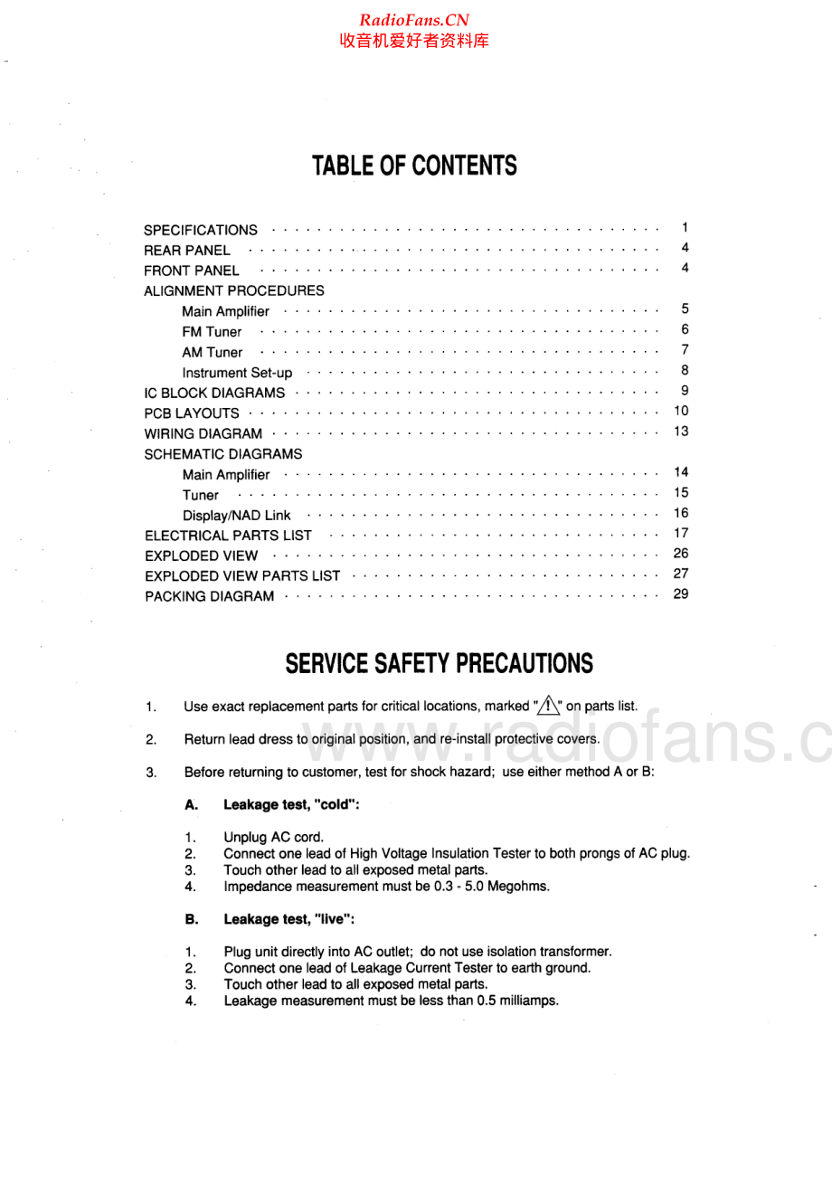 NAD-701-rec-sm 维修电路原理图.pdf_第2页