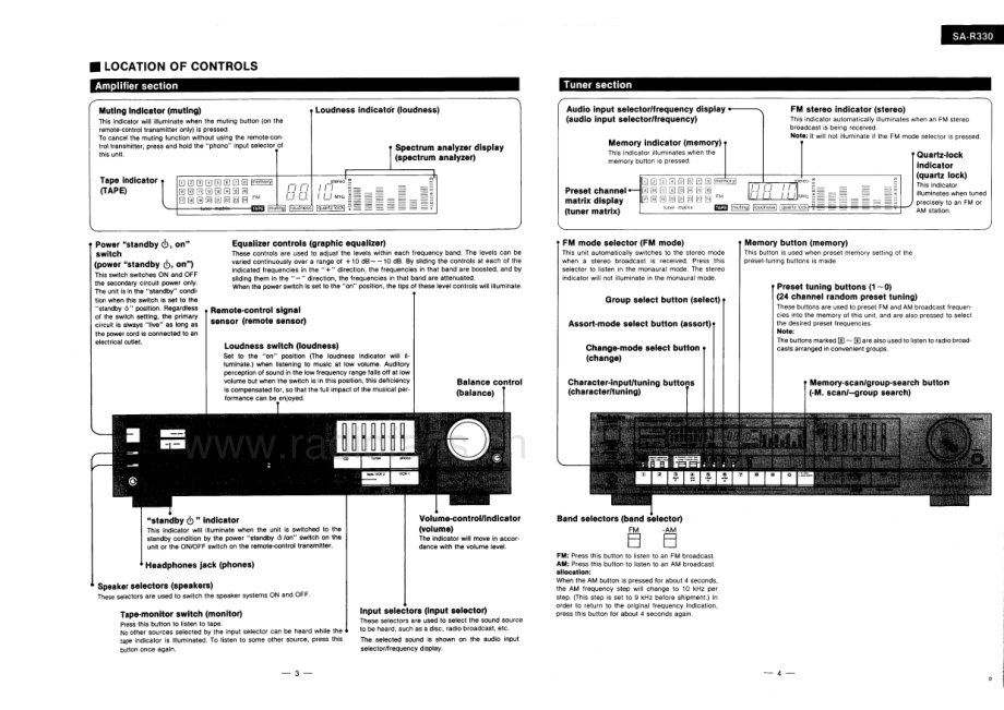 Technics-SAR330-rec-sm 维修电路原理图.pdf_第3页