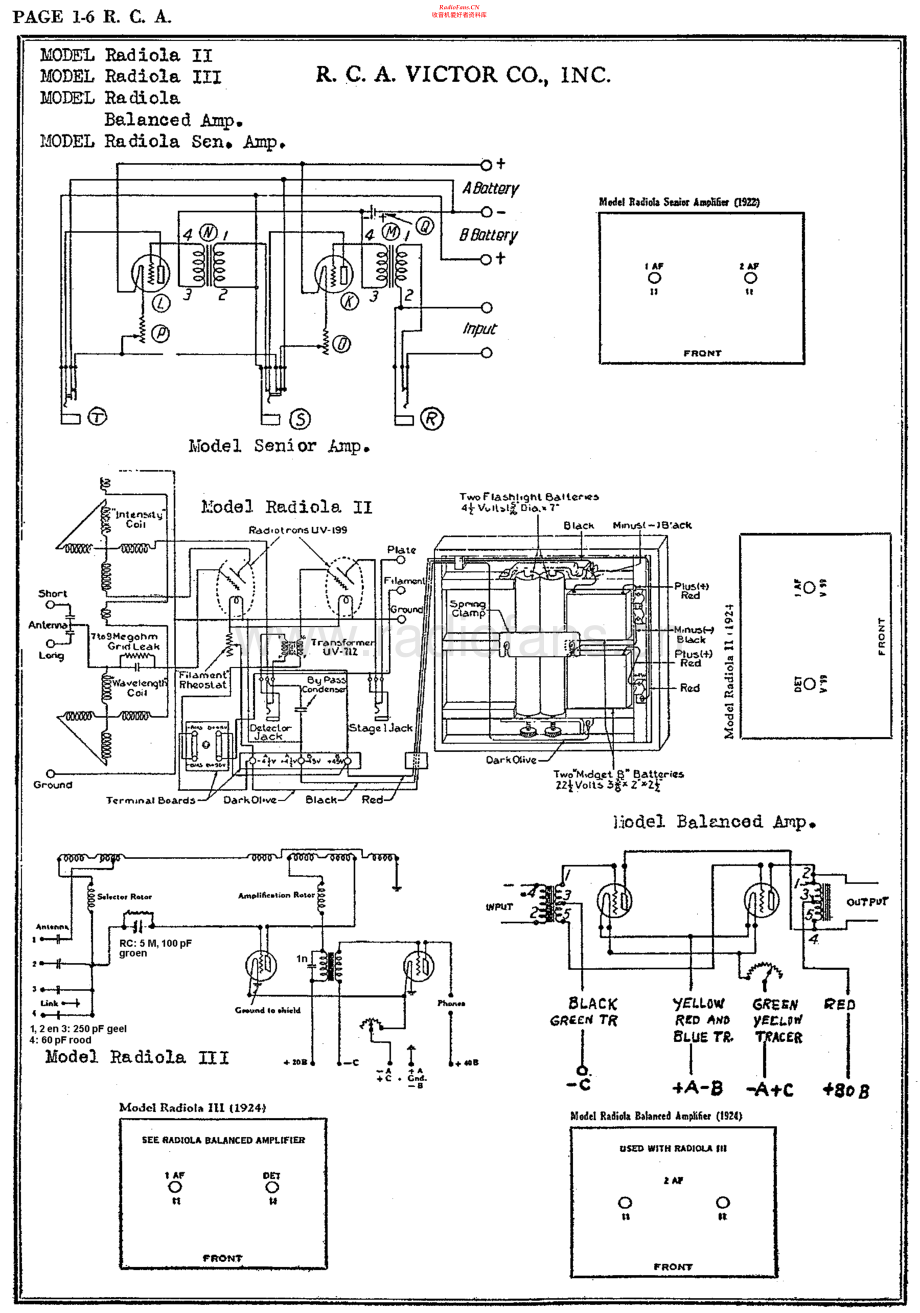 Radiola-BalancedAmp-rec-sch 维修电路原理图.pdf_第1页