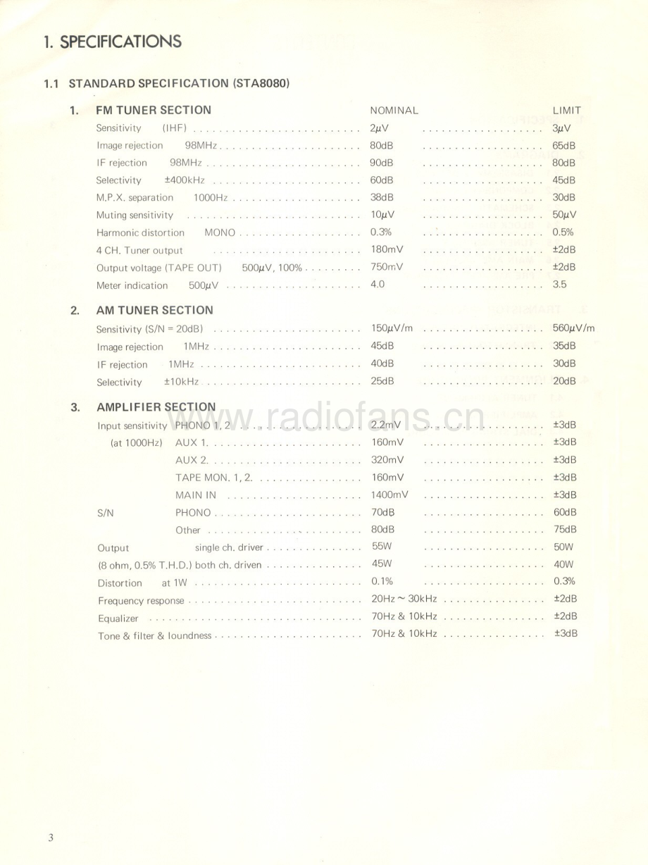 Nikko-STA8080-rec-sm 维修电路原理图.pdf_第3页