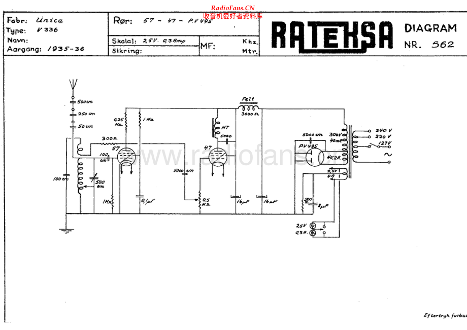 Unica-EkkoV336-rec-sch 维修电路原理图.pdf_第1页