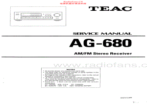 Teac-AG680-rec-sm 维修电路原理图.pdf