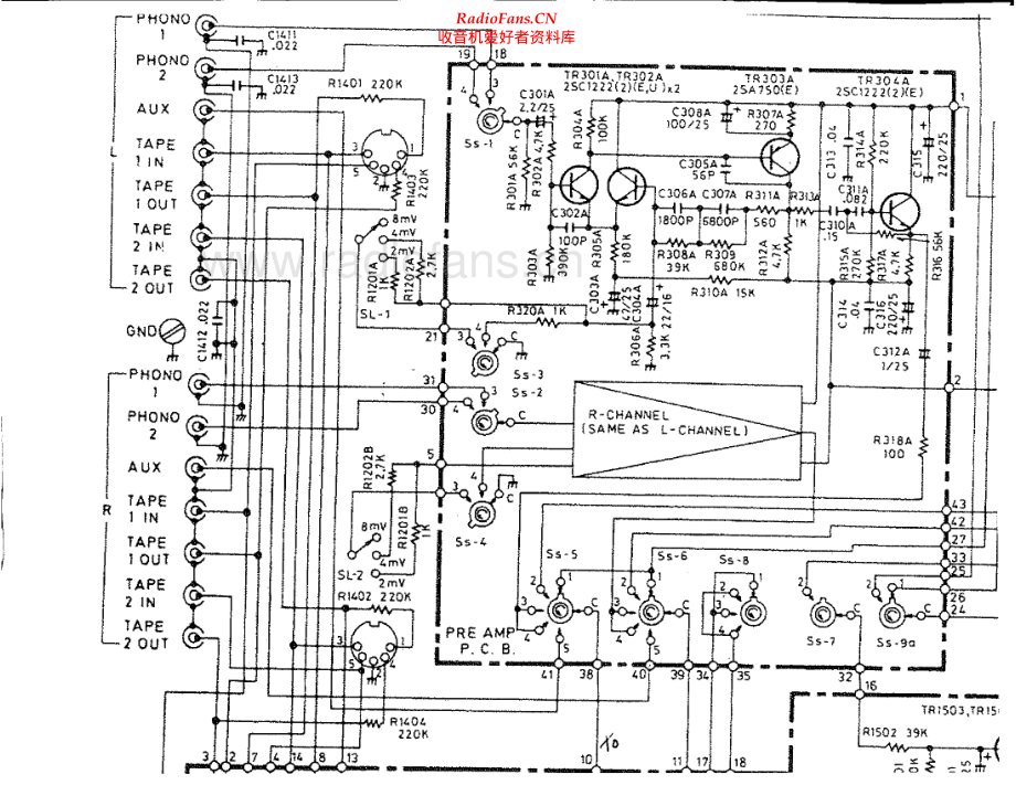 Realistic-STA2300-rec-sch 维修电路原理图.pdf_第1页