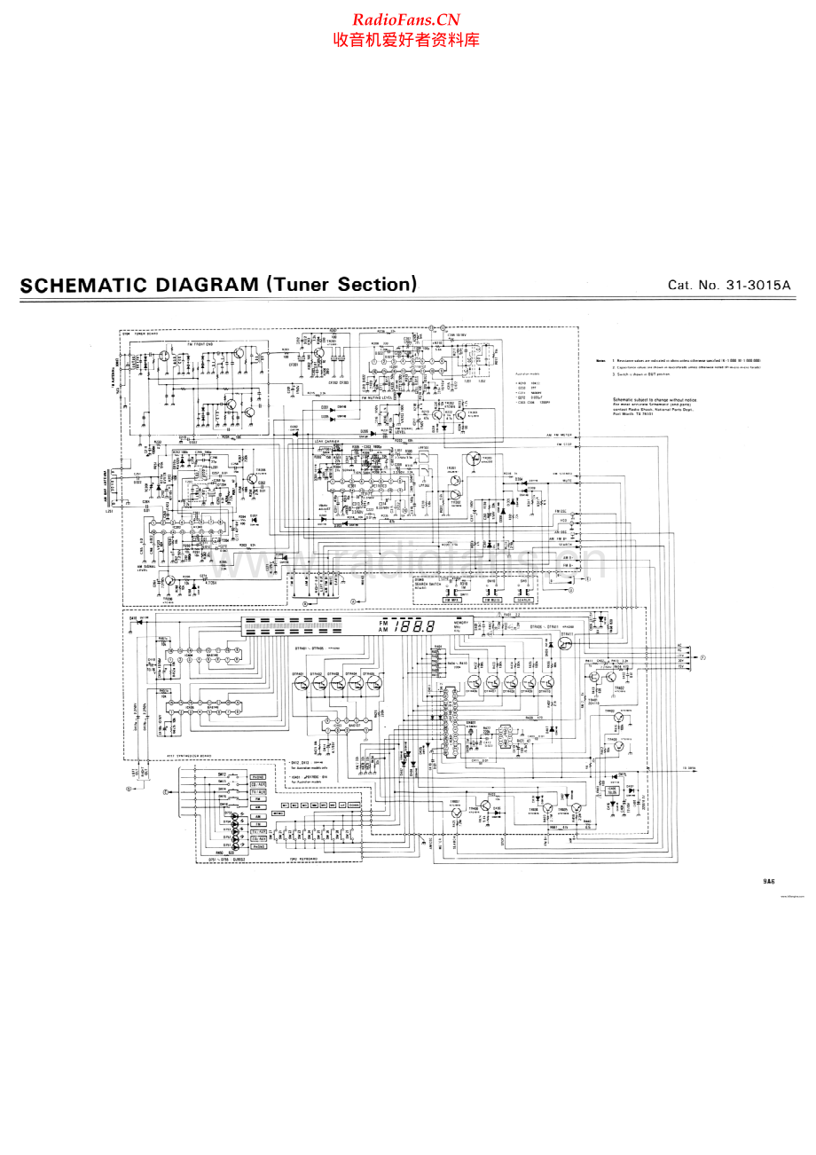 Realistic-STA2600-rec-sch 维修电路原理图.pdf_第1页