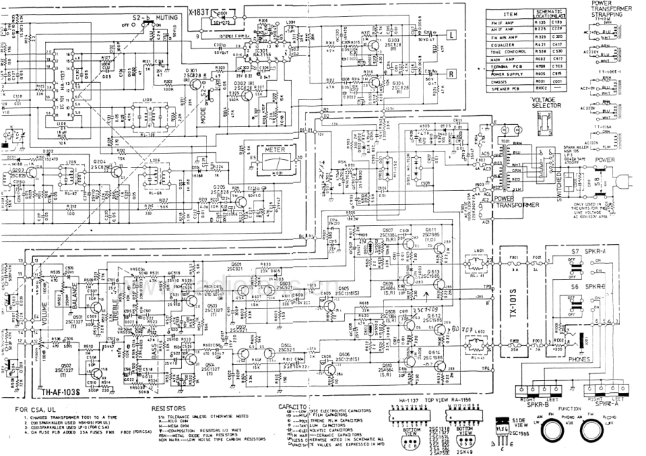 Rotel-RX403-rec-sch 维修电路原理图.pdf_第3页