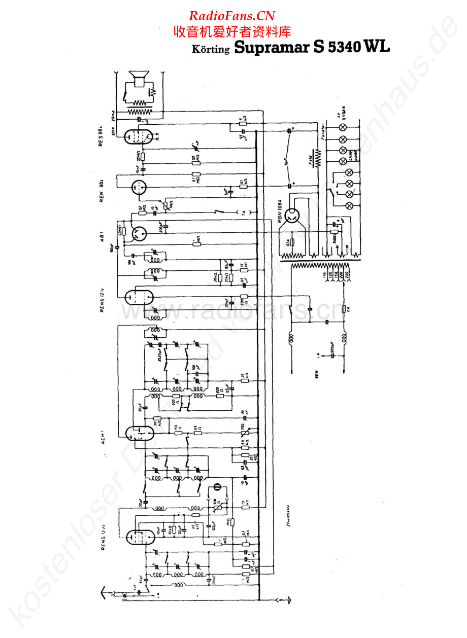 Koerting-SupramarS5340WL-rec-sch 维修电路原理图.pdf_第1页