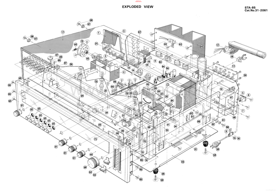 Realistic-STA85-rec-ev 维修电路原理图.pdf_第1页