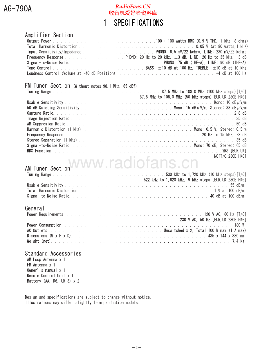 Teac-AG790A-rec-sm 维修电路原理图.pdf_第2页