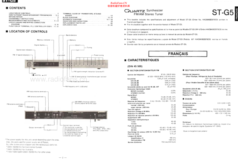 Technics-STG5-tun-sm 维修电路原理图.pdf_第2页