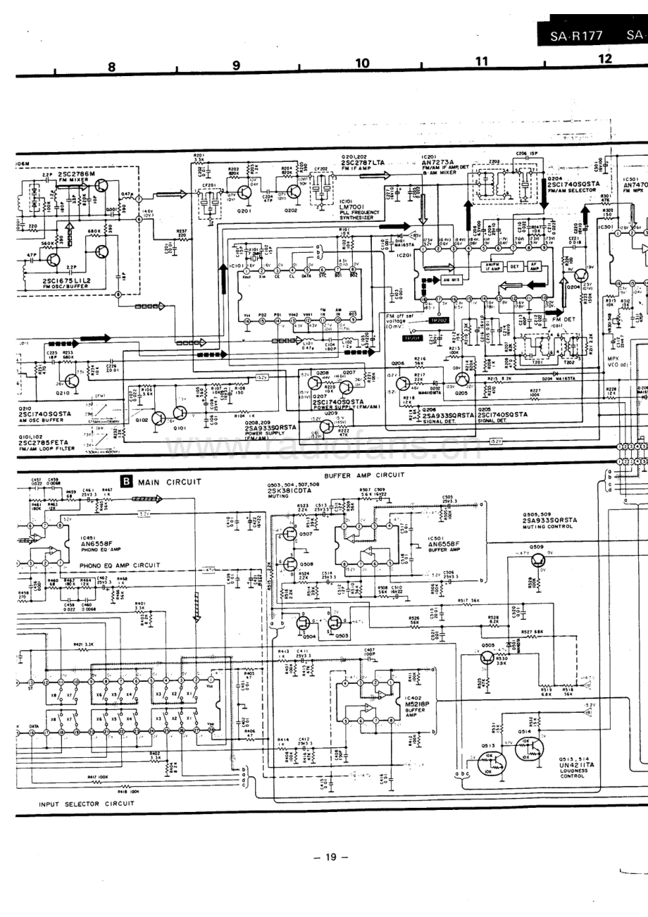 Technics-SAR177-rec-sch 维修电路原理图.pdf_第3页