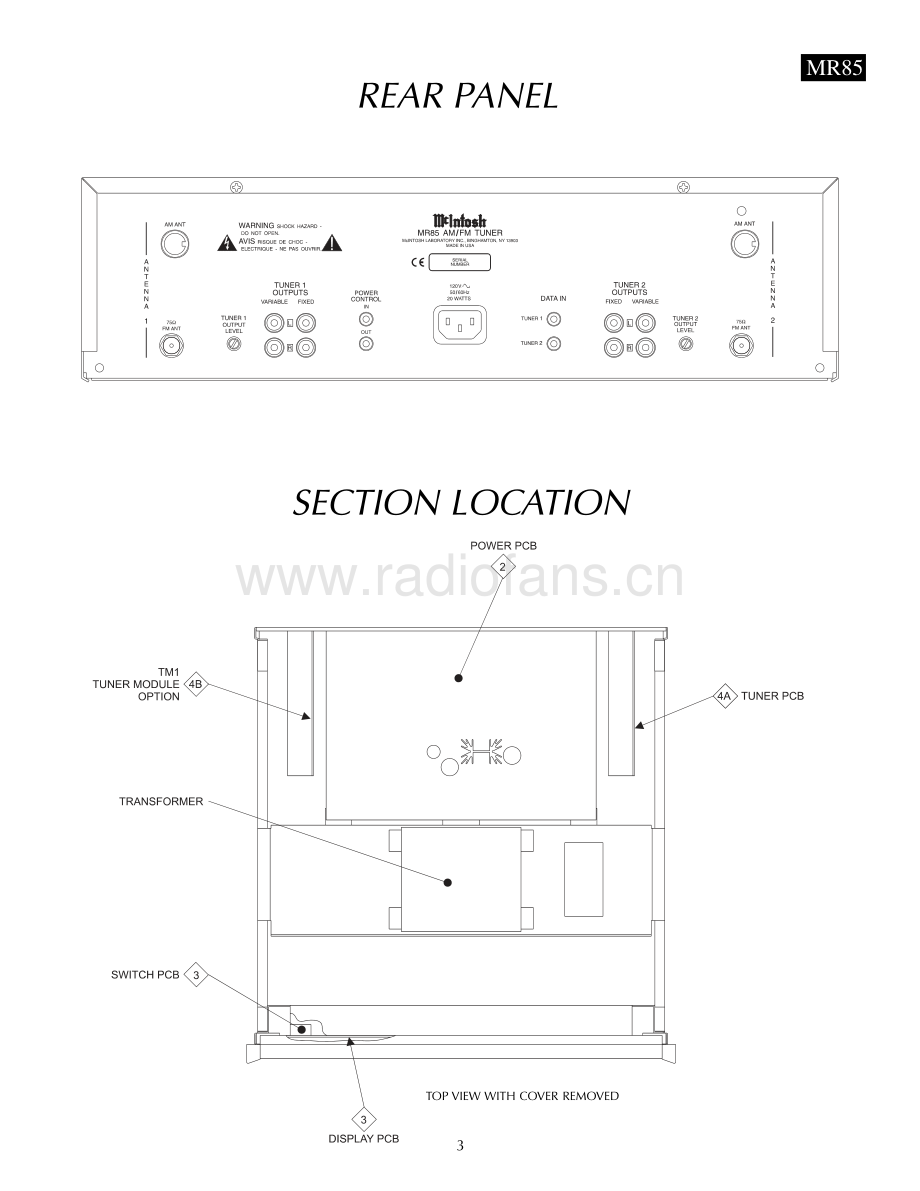 McIntosh-MR85-tun-sm 维修电路原理图.pdf_第3页