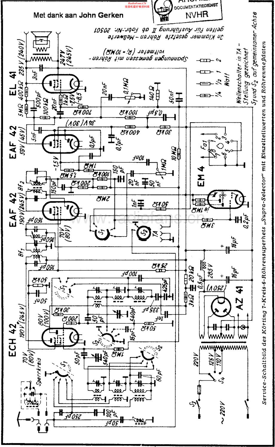 Koerting-SupraSelector51W-rec-sch(1) 维修电路原理图.pdf_第1页