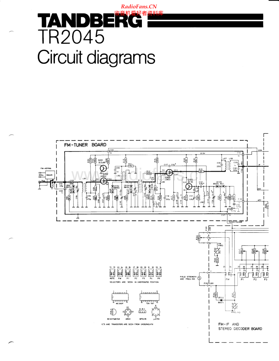 Tandberg-TR2045-rec-sch 维修电路原理图.pdf_第1页