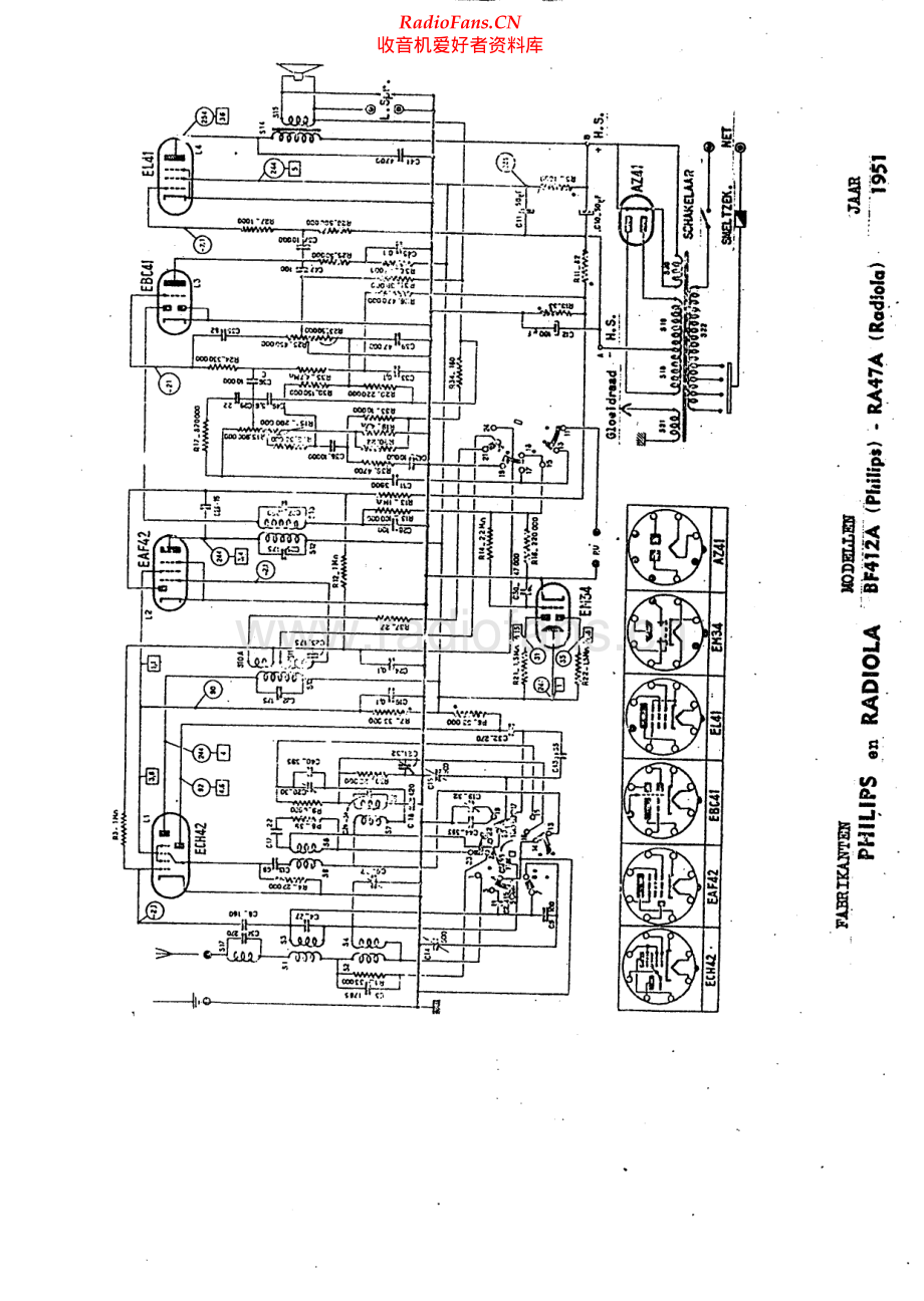 Radiola-RA47A-rec-sch 维修电路原理图.pdf_第1页