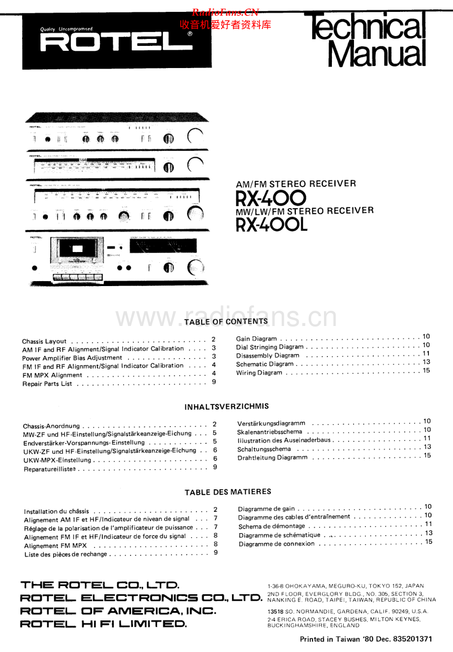 Rotel-RX400-rec-sm 维修电路原理图.pdf_第1页