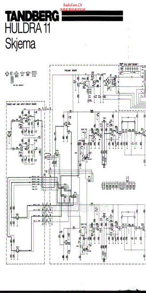 Tandberg-Huldra11-rec-sch 维修电路原理图.pdf
