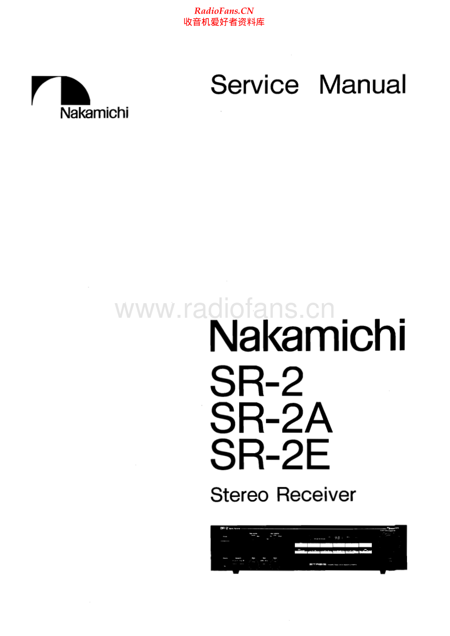 Nakamichi-SR2A-rec-sm 维修电路原理图.pdf_第1页