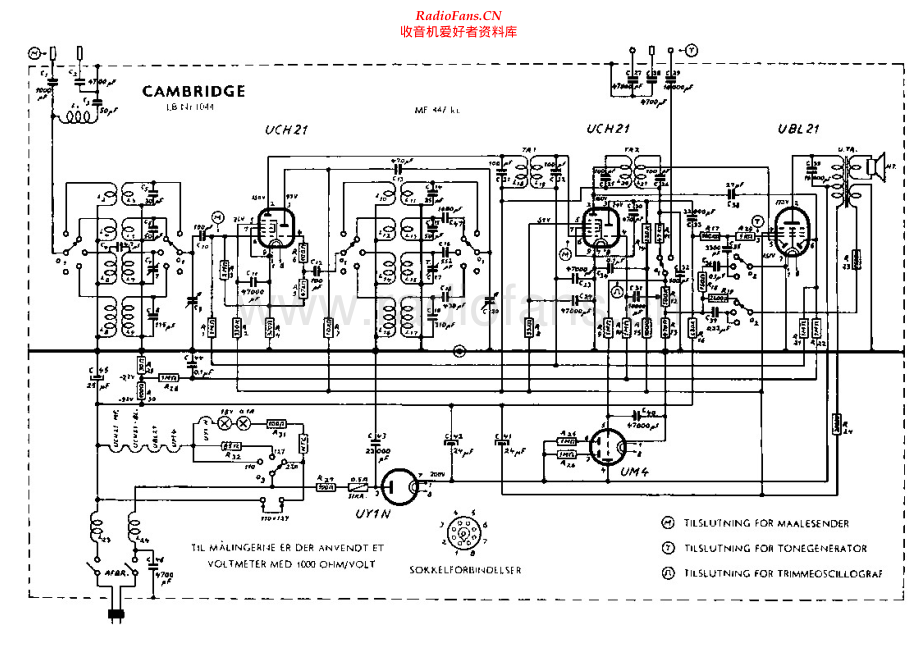 Unica-Cambridge1044-rec-sch 维修电路原理图.pdf_第1页