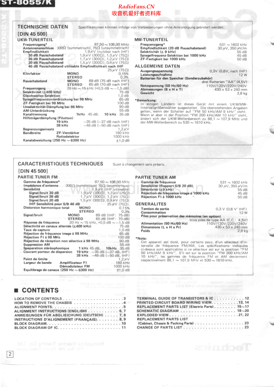 Technics-ST8055-tun-sm 维修电路原理图.pdf_第2页