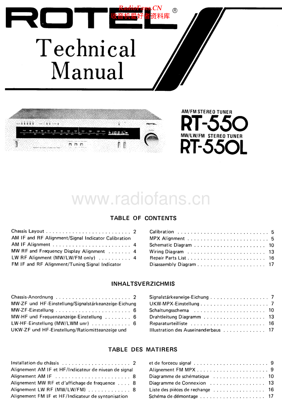 Rotel-RT550L-tun-sm 维修电路原理图.pdf_第1页