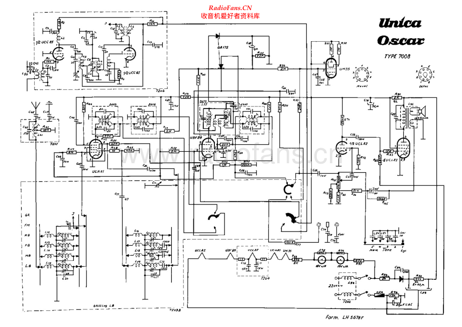 Unica-Oscar7008-rec-sch 维修电路原理图.pdf_第1页