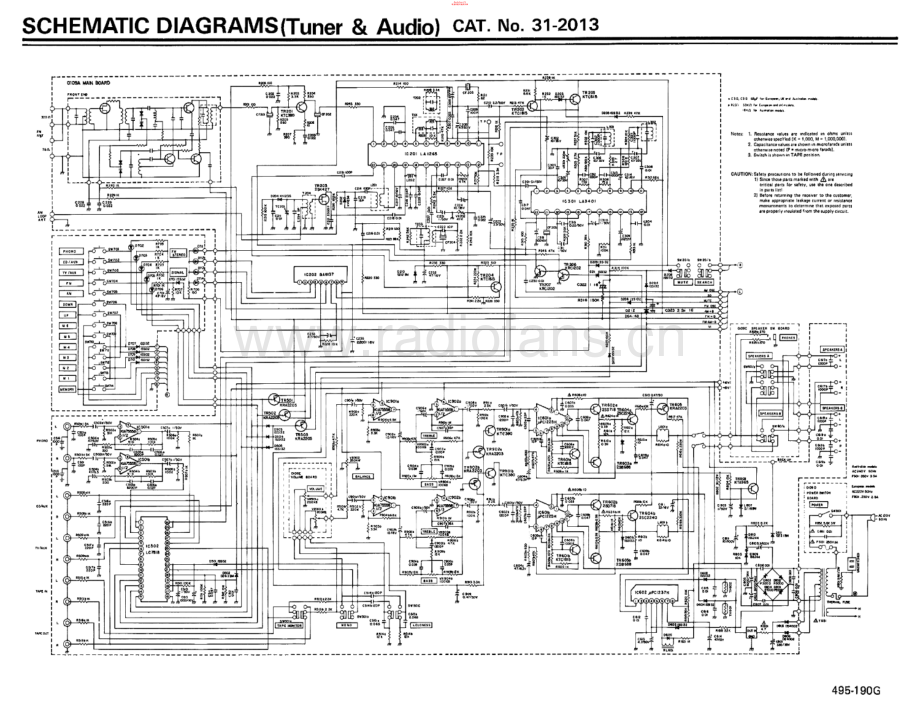 Realistic-STA117-rec-sch 维修电路原理图.pdf_第1页