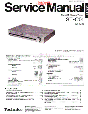 Technics-STC01-tun-sm 维修电路原理图.pdf