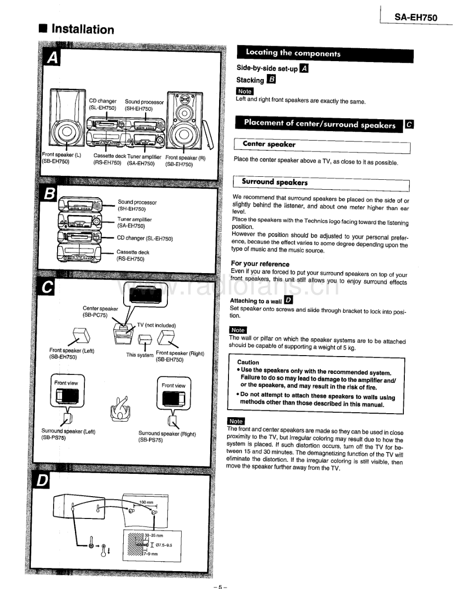 Technics-SAEH750-rec-sm 维修电路原理图.pdf_第3页