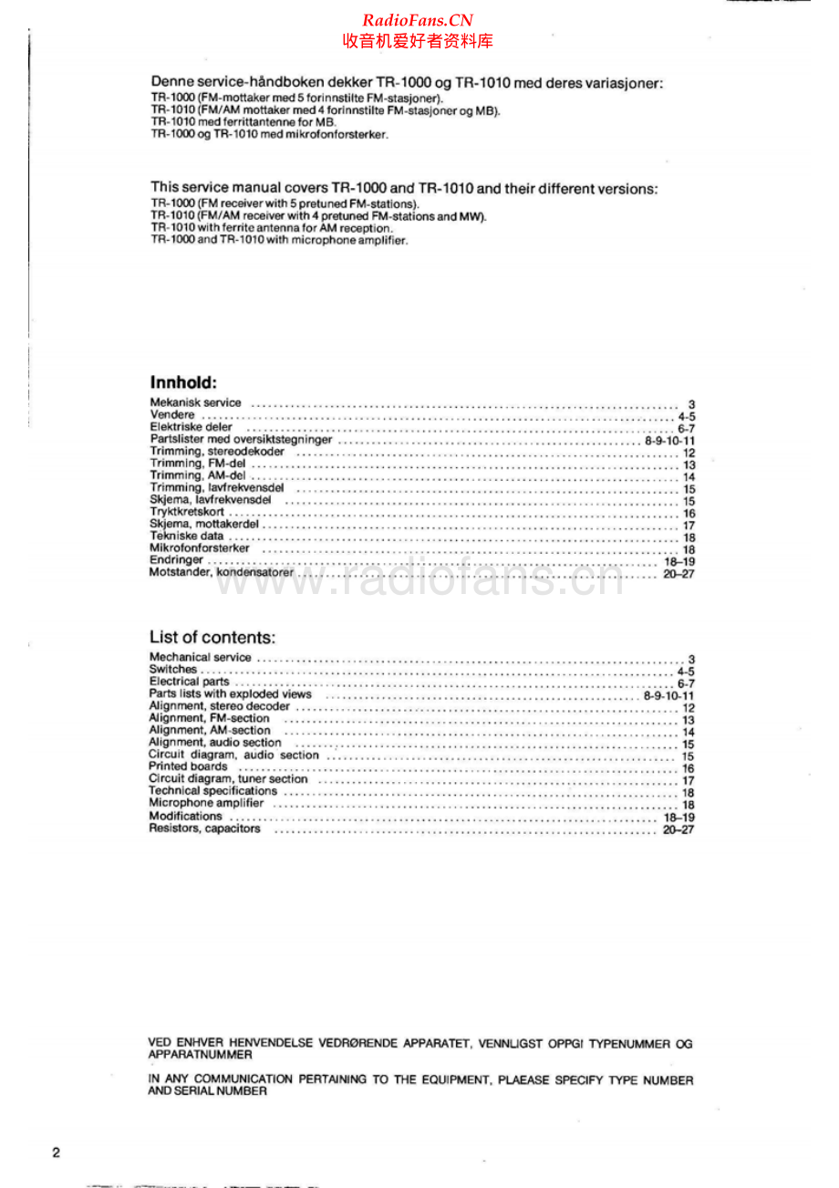 Tandberg-TR1000-rec-sm 维修电路原理图.pdf_第2页