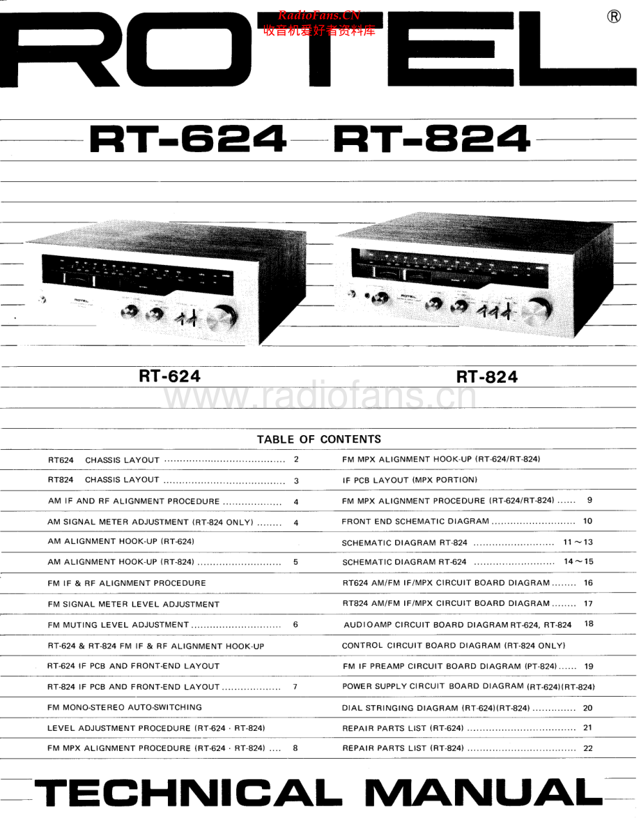 Rotel-RT824-tun-sm 维修电路原理图.pdf_第1页