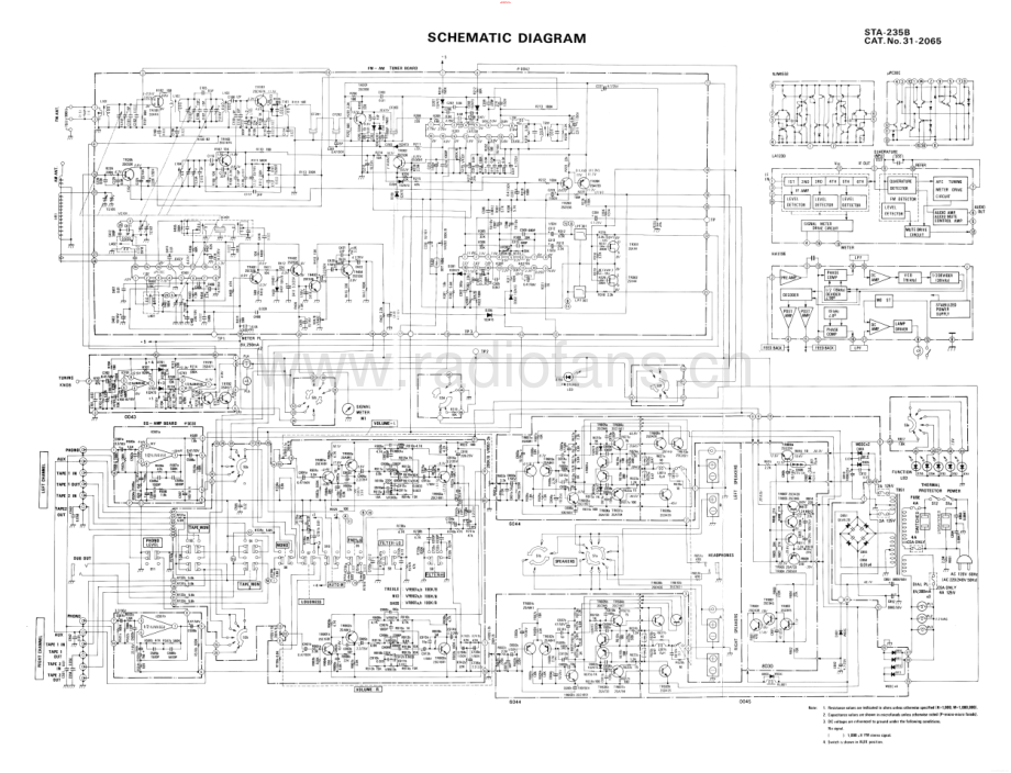 Realistic-31_2065B-rec-sch 维修电路原理图.pdf_第1页