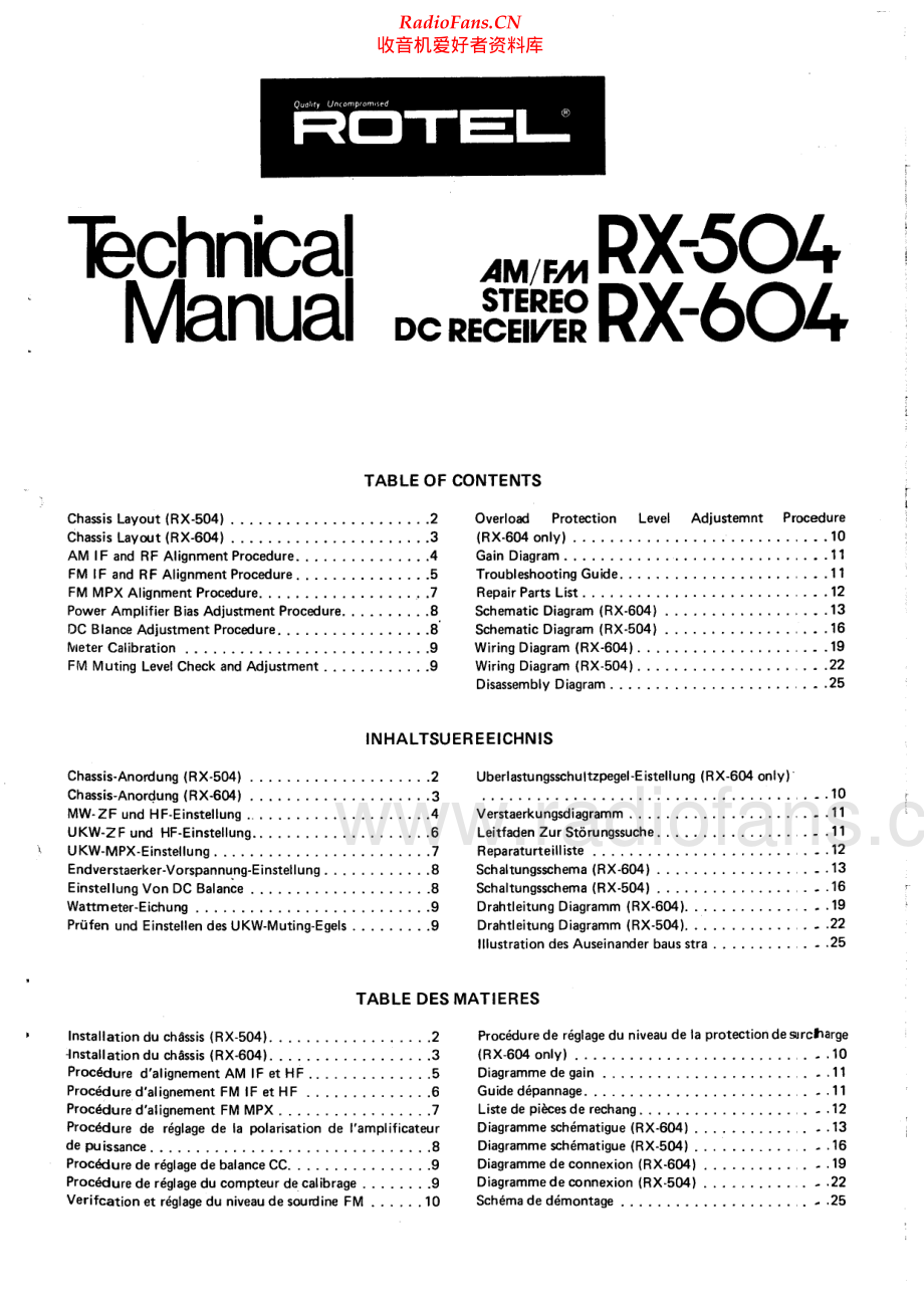 Rotel-RX504-rec-sm1 维修电路原理图.pdf_第1页