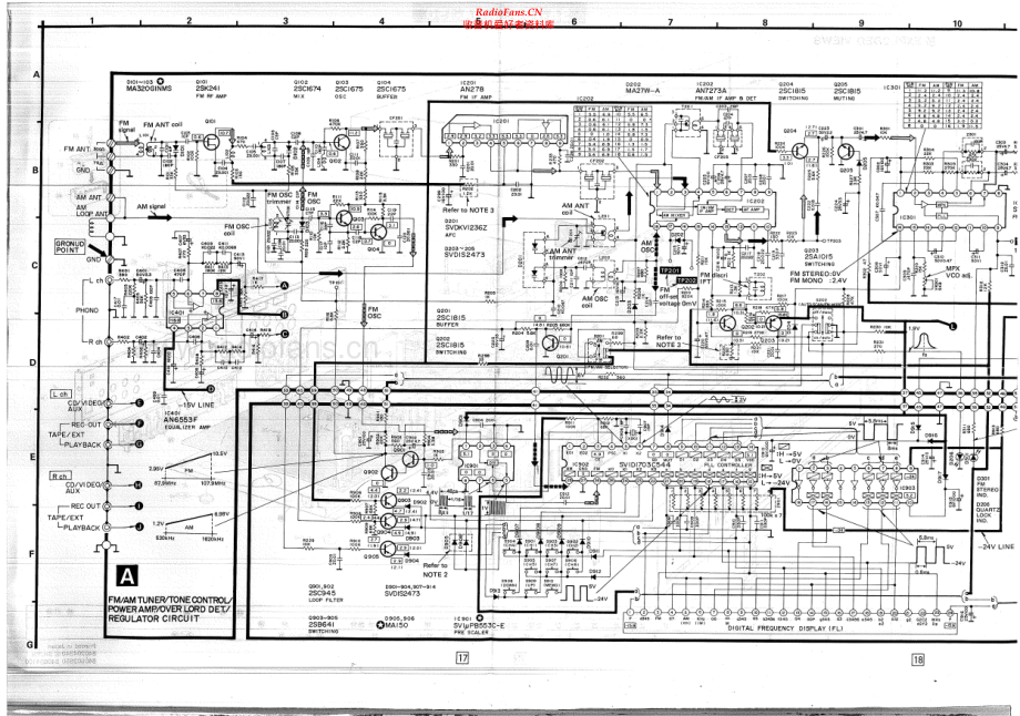 Technics-SA150-rec-sm 维修电路原理图.pdf_第2页