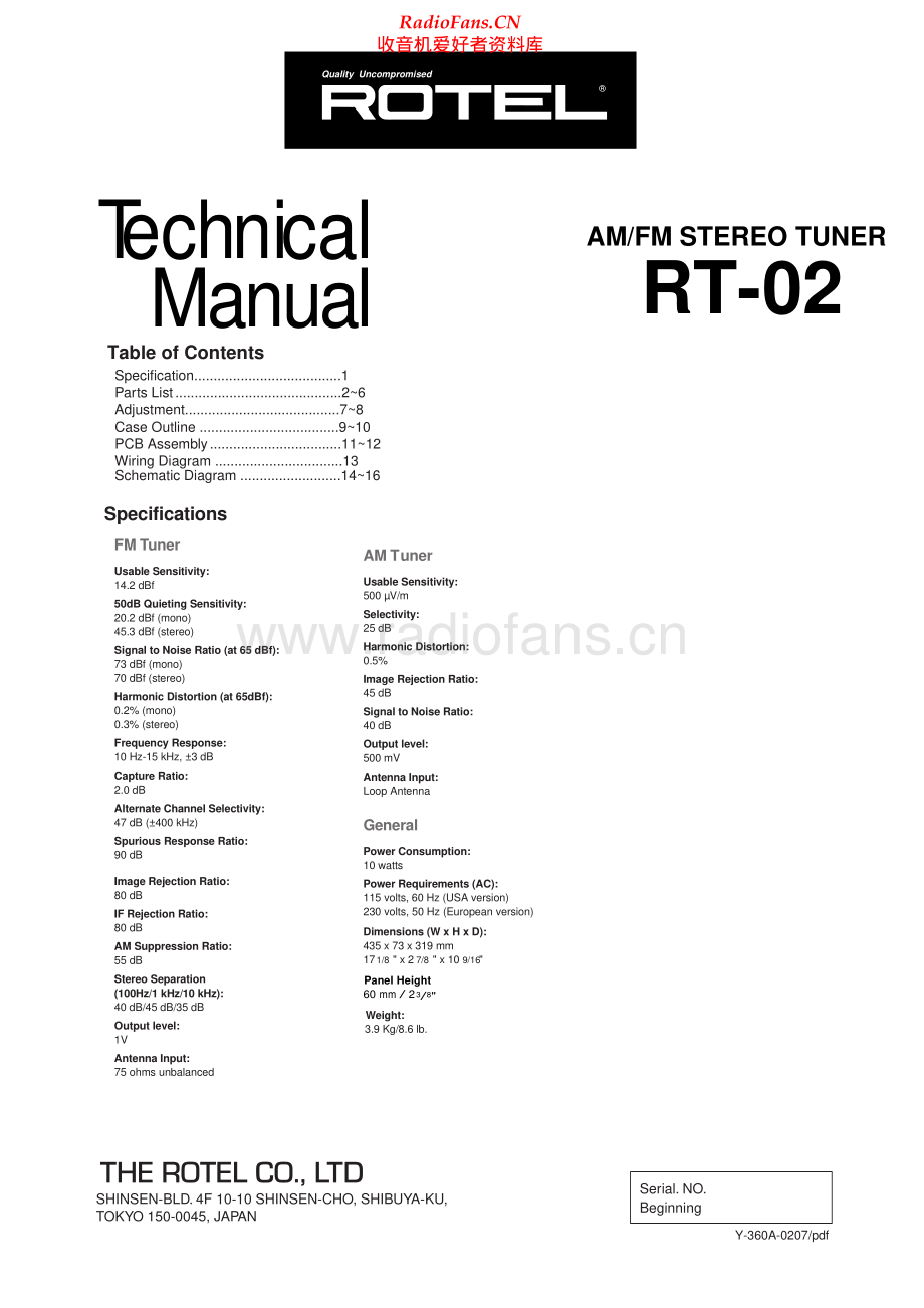 Rotel-RT02-tun-sm 维修电路原理图.pdf_第1页