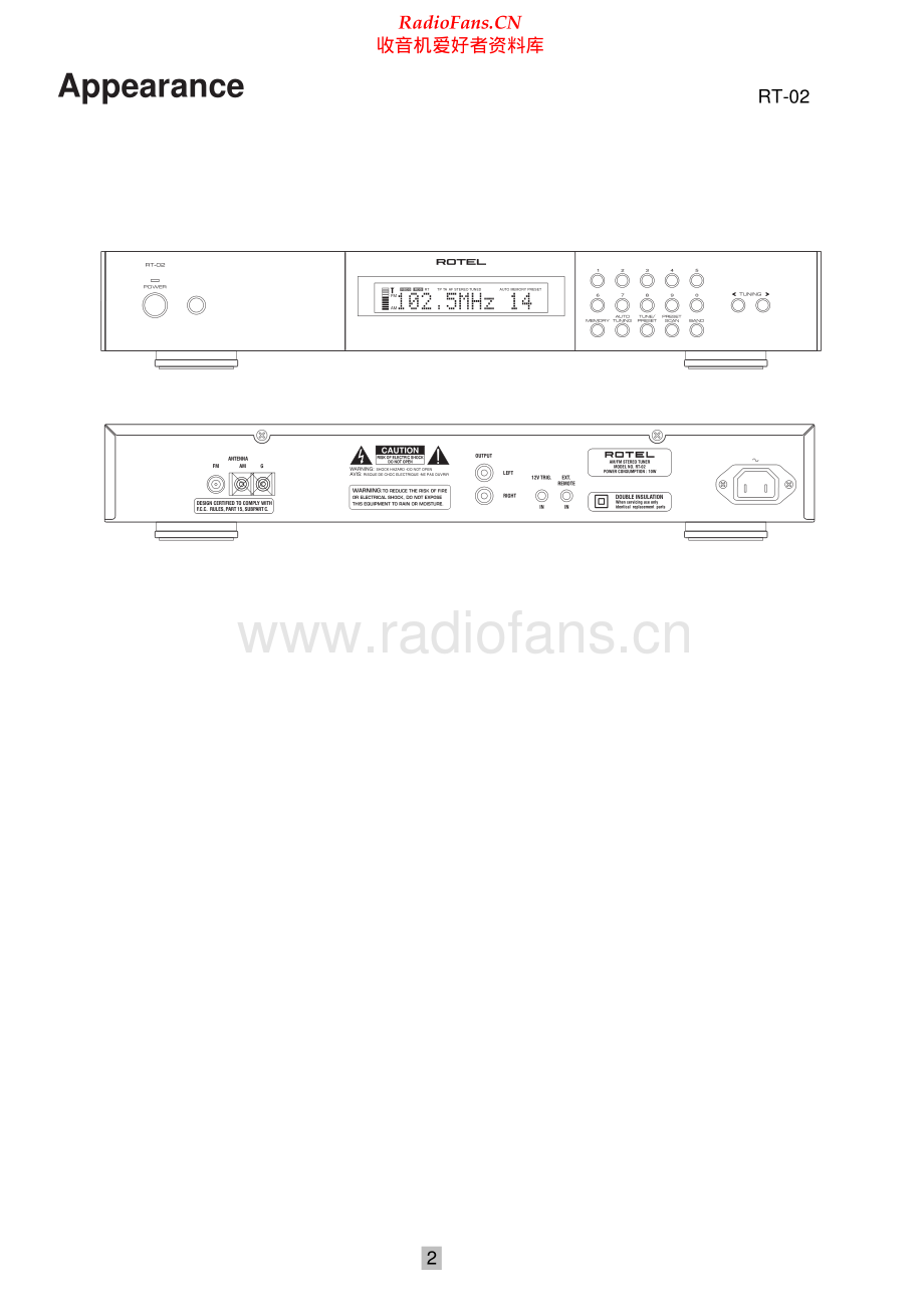 Rotel-RT02-tun-sm 维修电路原理图.pdf_第2页