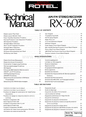 Rotel-RX603-rec-sm 维修电路原理图.pdf