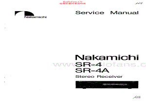 Nakamichi-SR4-rec-sm 维修电路原理图.pdf