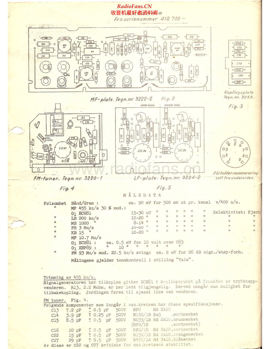 Tandberg-Huldra6-rec-sch2 维修电路原理图.pdf_第1页