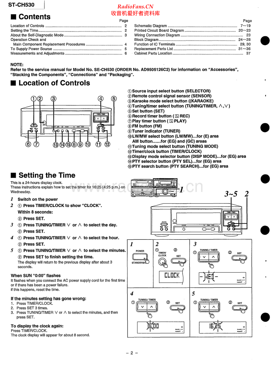 Technics-STCH530-tun-sm 维修电路原理图.pdf_第2页